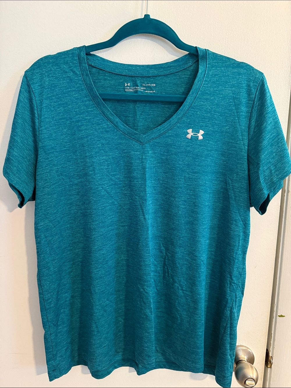 Under Armour Athletic Tops - Teal, Black, Charcoal, White, Pink - Picture 5 of 7